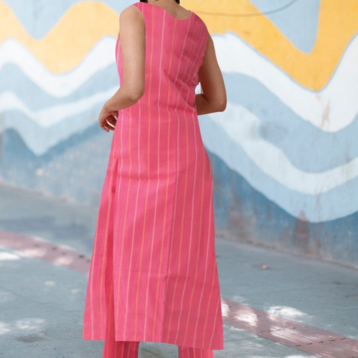 3-Piece Women’s Palazzo Kurti Set | Fusion of Comfort and Style for Any Occasion | KS-07