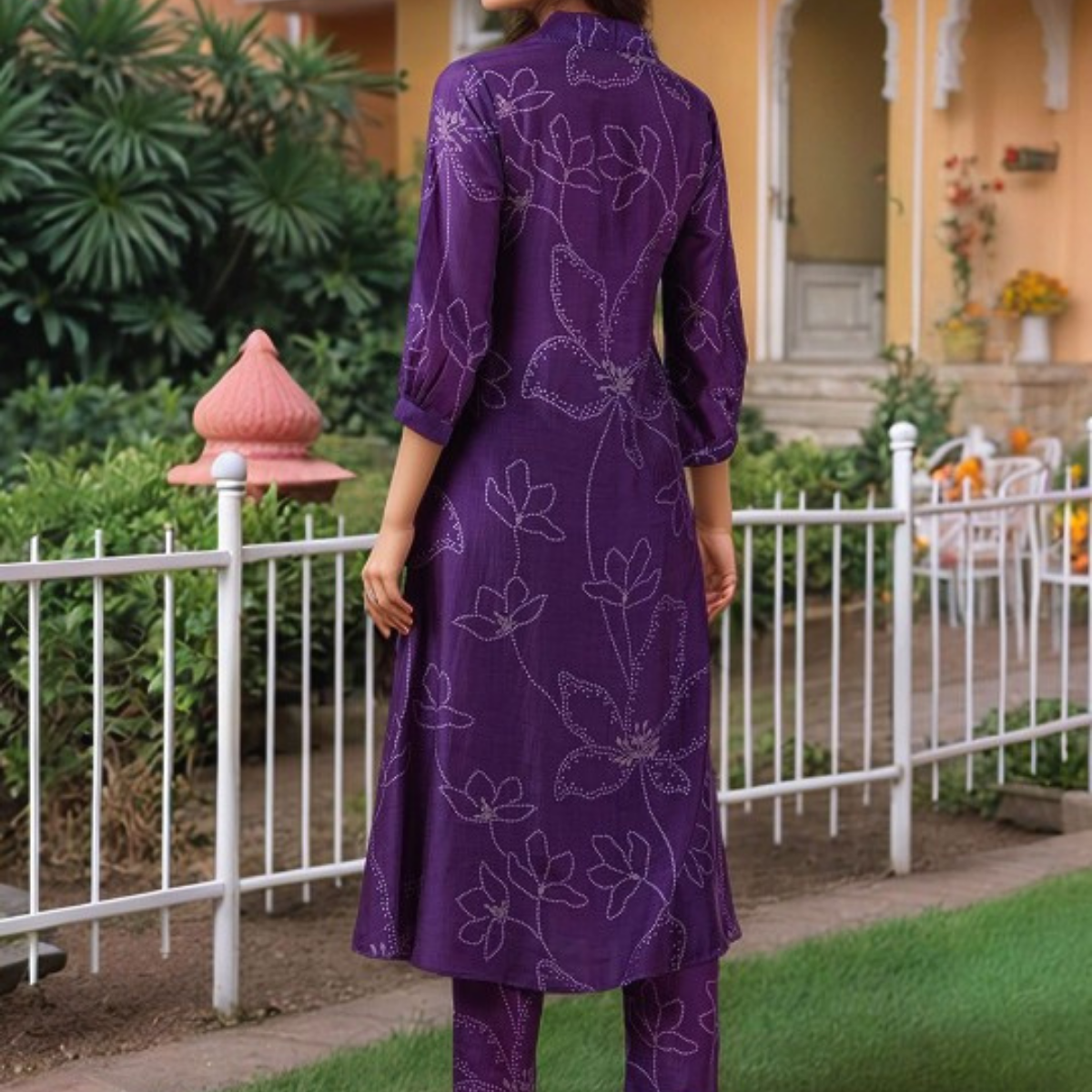 3-Piece Women’s Palazzo Kurti Set | Fusion of Comfort and Style for Any Occasion | KS-07