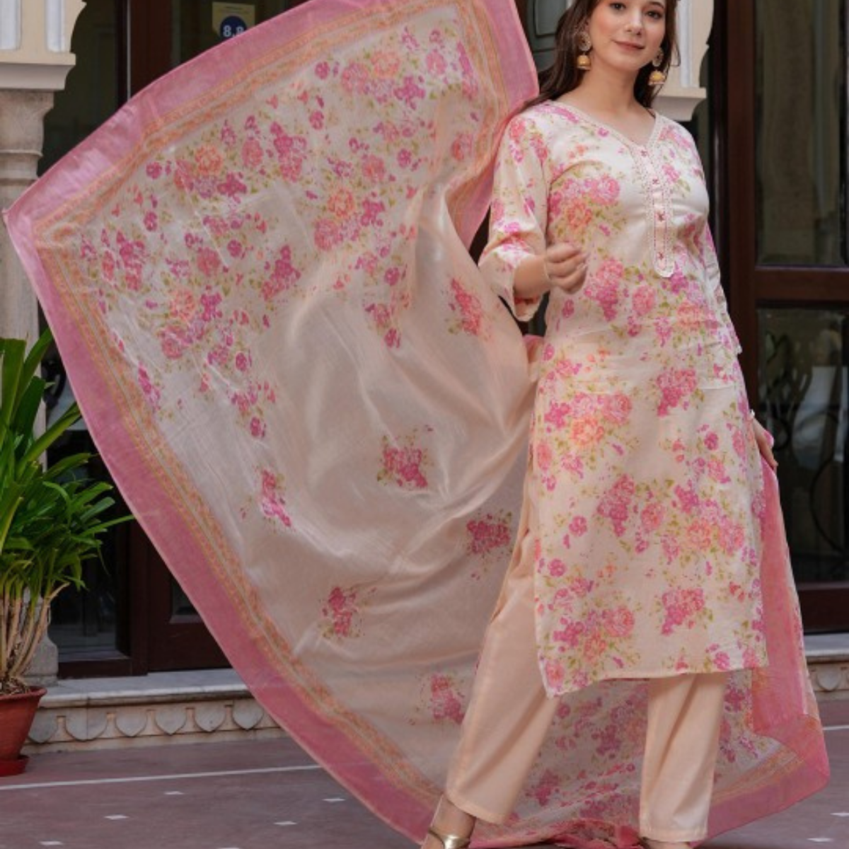 Exclusive 3-Piece Cotton Kurta Sets with Dupatta – Shop the Combo Sale Now | FP-01