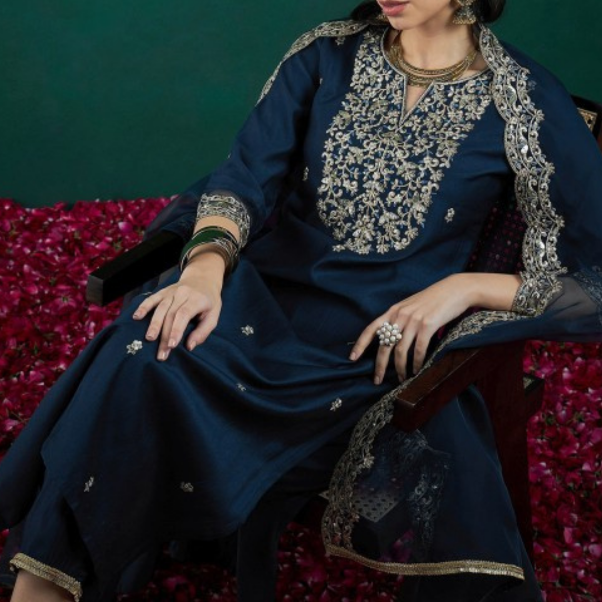 PACK OF 3 | Stylish Women’s Suit Set with Matching Dupatta | Perfect for Festivals & Parties | SD-05