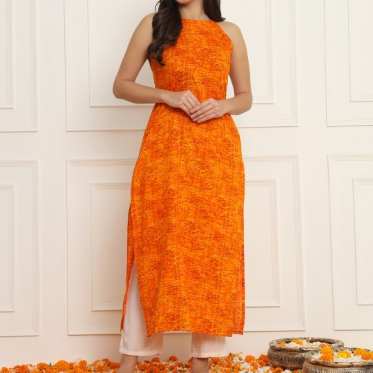 3-Piece Women’s Palazzo Kurti Set | Fusion of Comfort and Style for Any Occasion | KS-16
