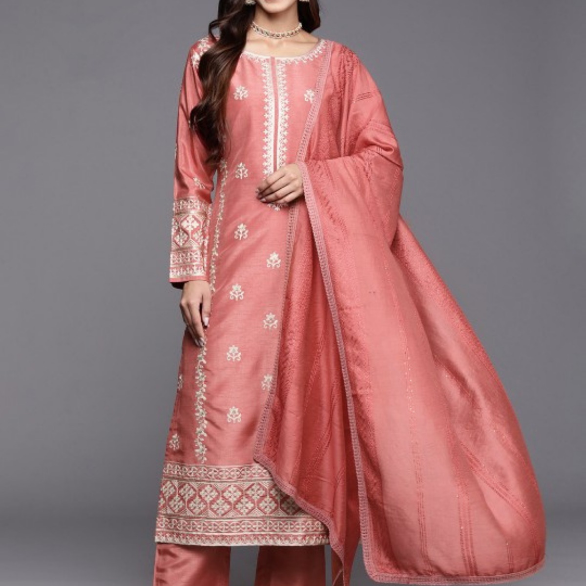 PACK OF 3 | Stylish Women’s Suit Set with Matching Dupatta | Perfect for Festivals & Parties | SD-07