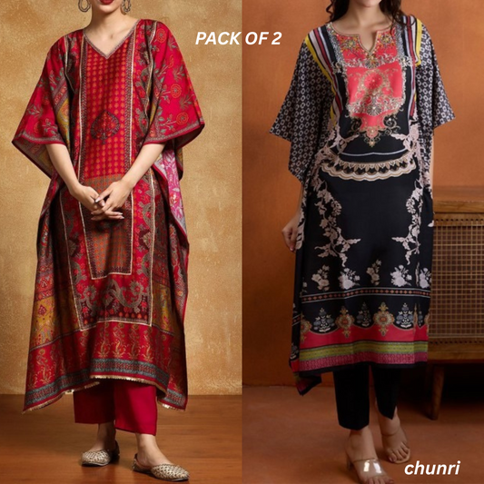 Luxury Kaftan Set  Combo for Every Occasion | KPC-05