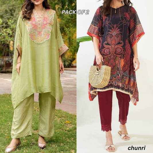 Luxury Kaftan Set  Combo for Every Occasion | KPC-06