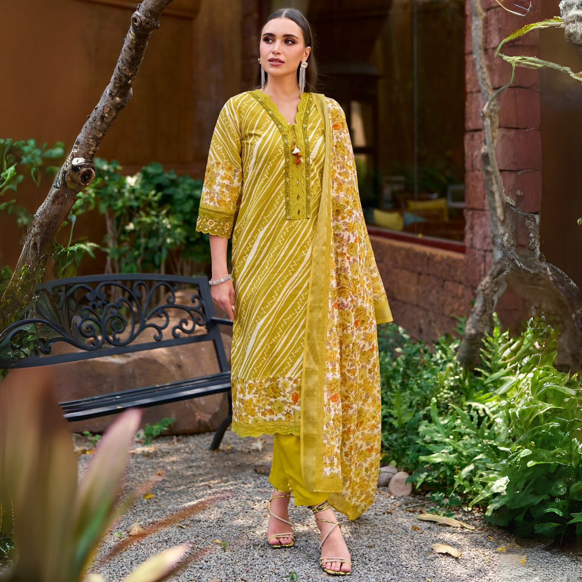Comfort Meets Style: Women’s 3 Pack Cotton Kurta Set with Dupatta for Everyday Elegance| CK-01