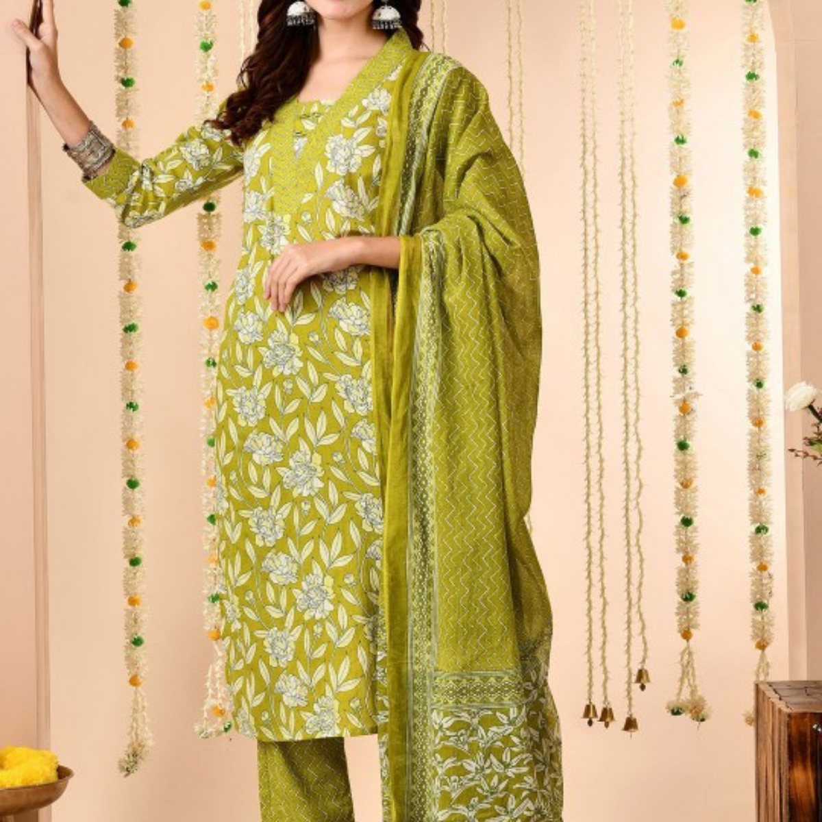 Exclusive 3-Piece Cotton Kurta Sets with Dupatta – Shop the Combo Sale Now | FP-09