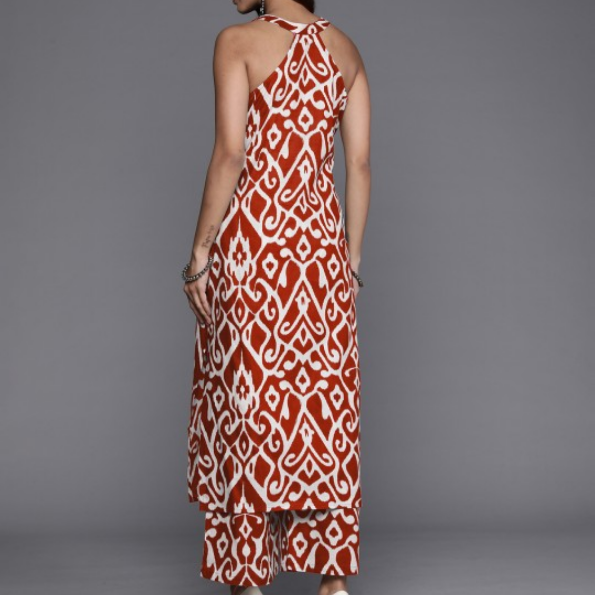 3-Piece Women’s Palazzo Kurti Set | Fusion of Comfort and Style for Any Occasion | KS-16