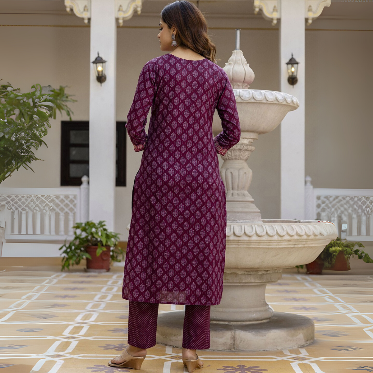 Comfort Meets Style: Women’s 3 Pack Cotton Kurta Set with Dupatta for Everyday Elegance| CK-03