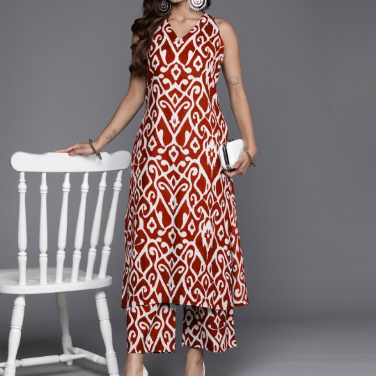3-Piece Women’s Palazzo Kurti Set | Fusion of Comfort and Style for Any Occasion | KS-16