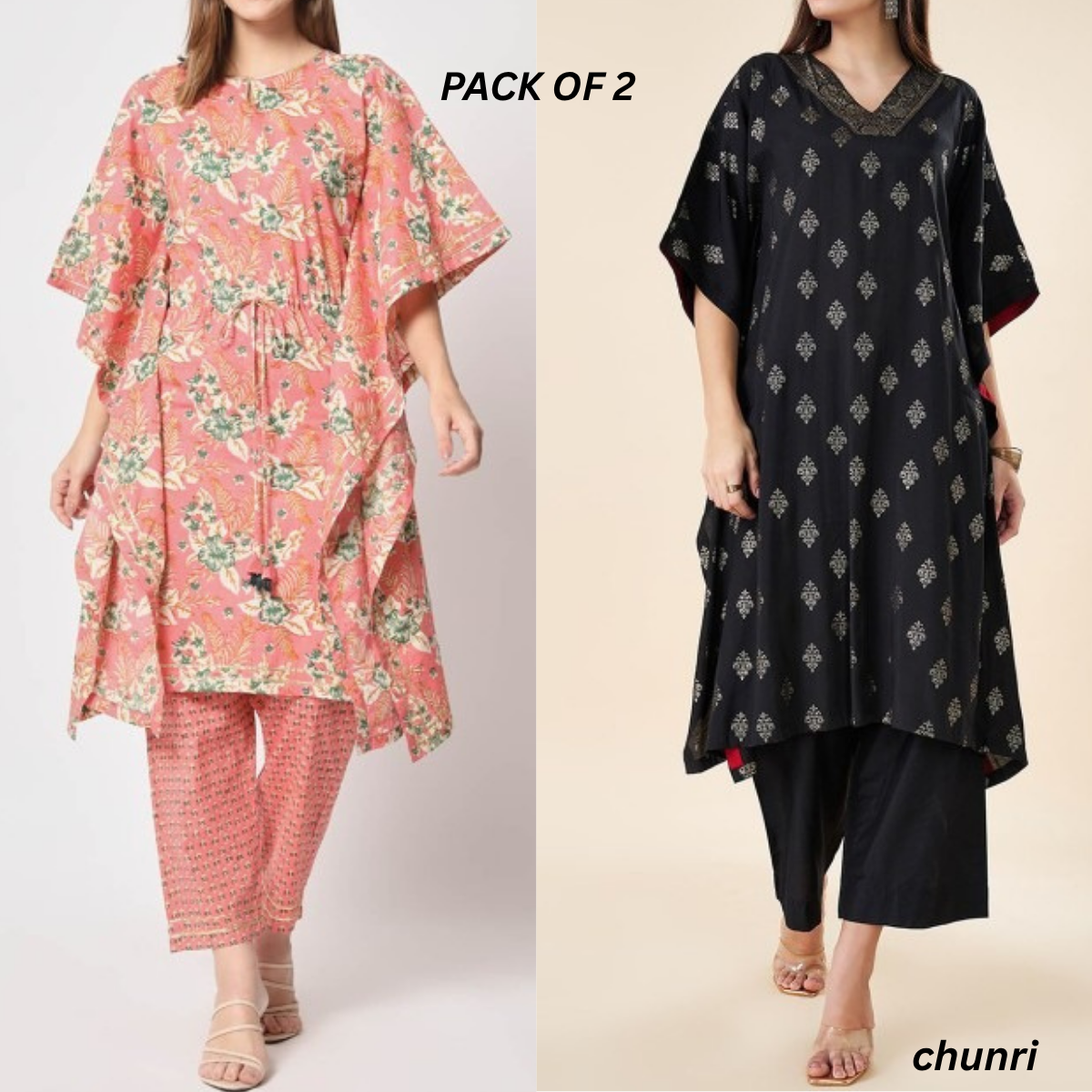 Luxury Kaftan Set  Combo for Every Occasion | KPC-08