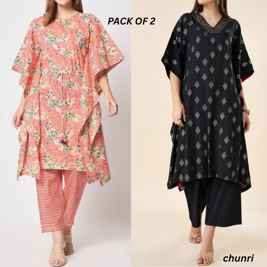 Luxury Kaftan Set  Combo for Every Occasion | KPC-08