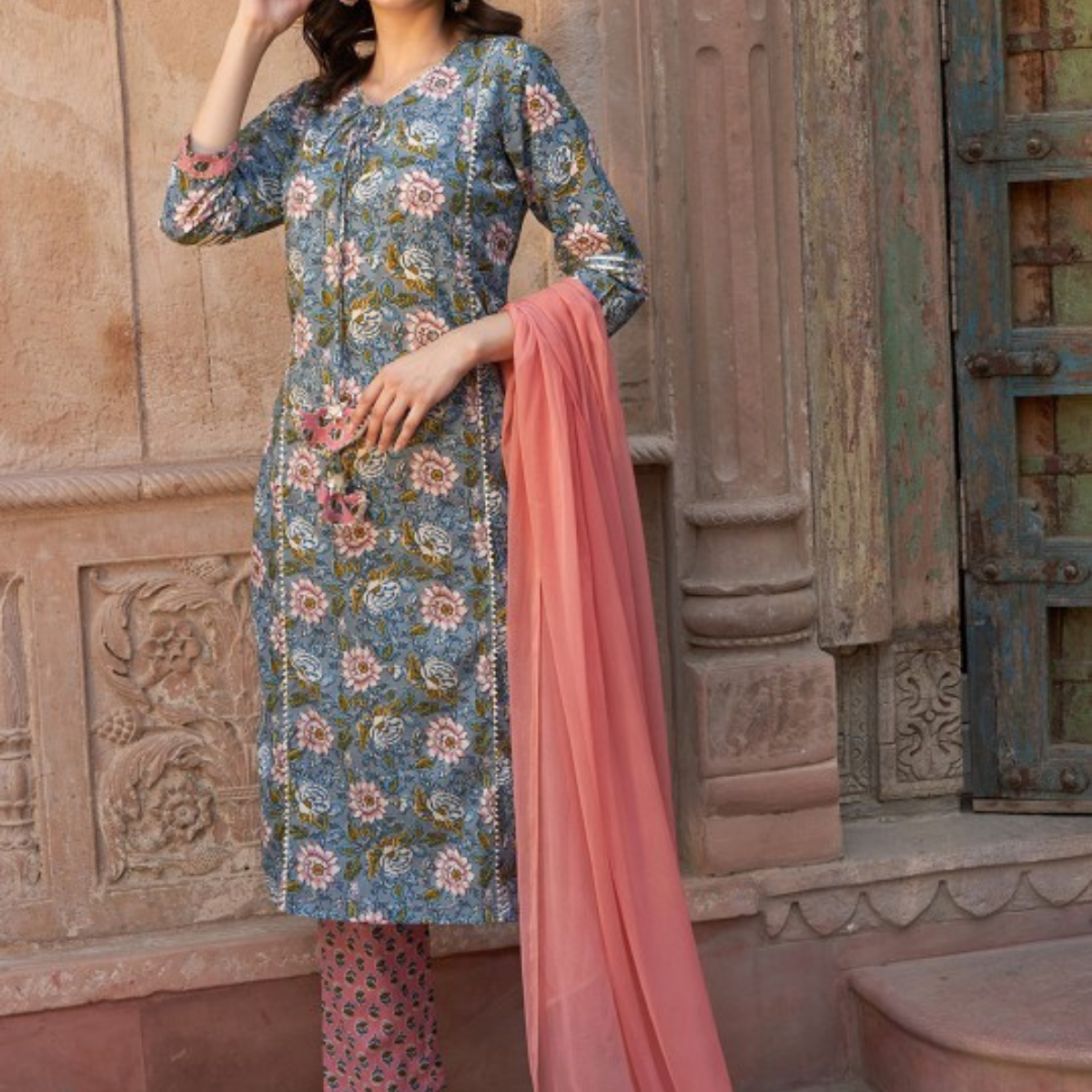 Exclusive 3-Piece Cotton Kurta Sets with Dupatta – Shop the Combo Sale Now | FP-01